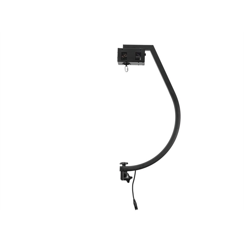 Spejlkugle Beslag Til Stativ  Med Dmx Motor  Max  50 Cm  Sort