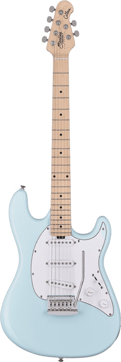 Sterling By Music Man Cutlass Ct30sss El Guitar Daphne Blue