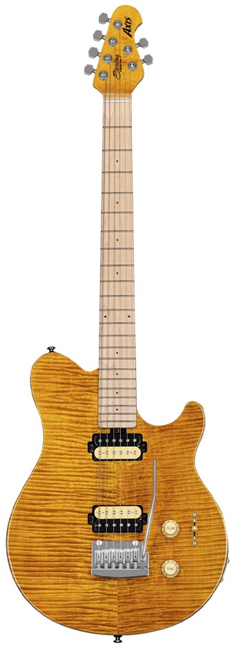 Sterling By Music Man Sub Axis El-guitar Translucent Gold