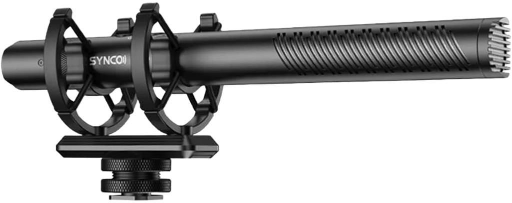 Synco D30 Shotgun Mikrofon Med Ophæng Til Dslr Kamera