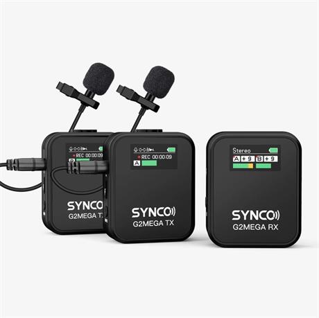 Synco Wair G2 Mega Wireless Mikrofonsystem Display     Mikrofoner