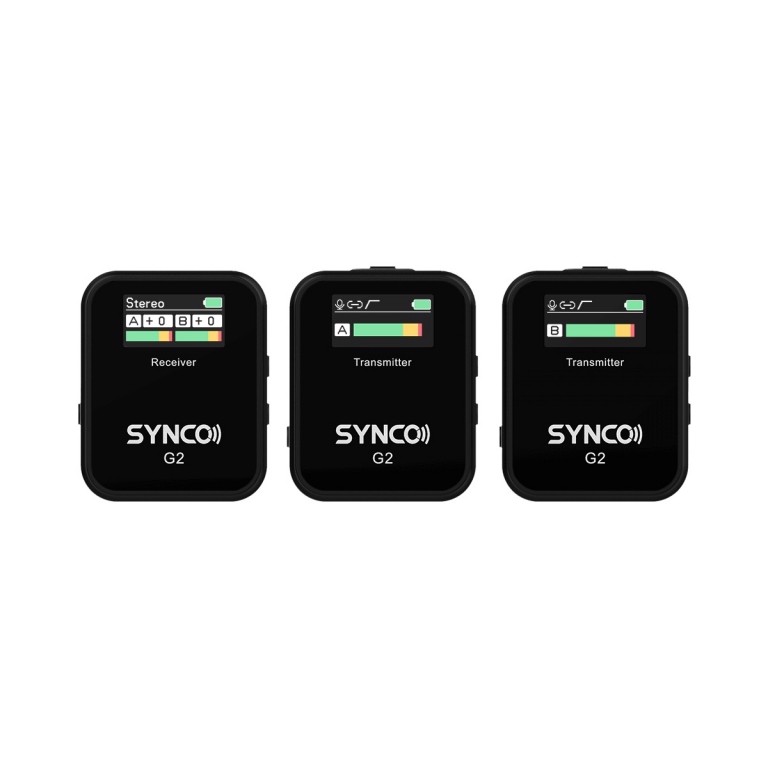 Synco Wair G2 Wireless Mikrofonsystem Display     Mikrofoner