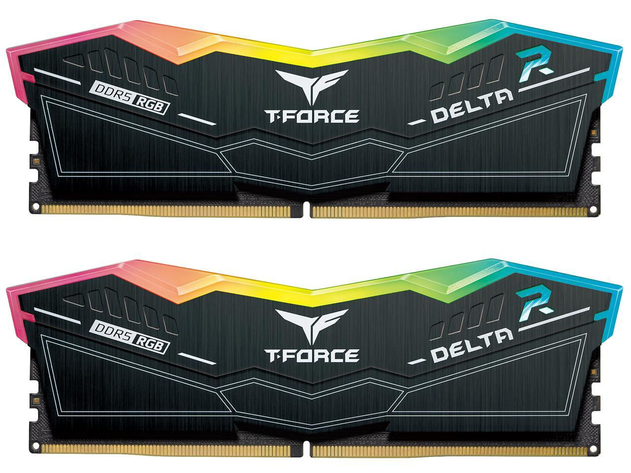 -force Delta Rgb Ddr5 32gb Kit 7200mhz Cl34 On-die Ecc Ram Geekd Dk