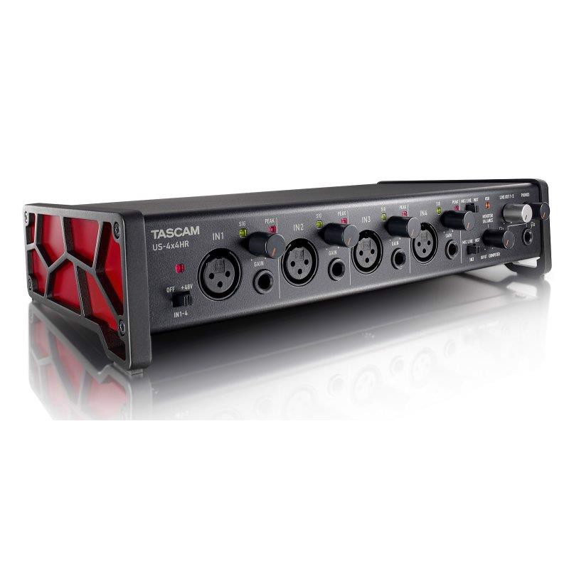 Tascam Audio Interface Us-4x4hr Usb     24bit   192khz