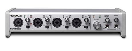 Tascam Series 208i Usb Audio Midi Interface    Dsp Mixer 20in 8out