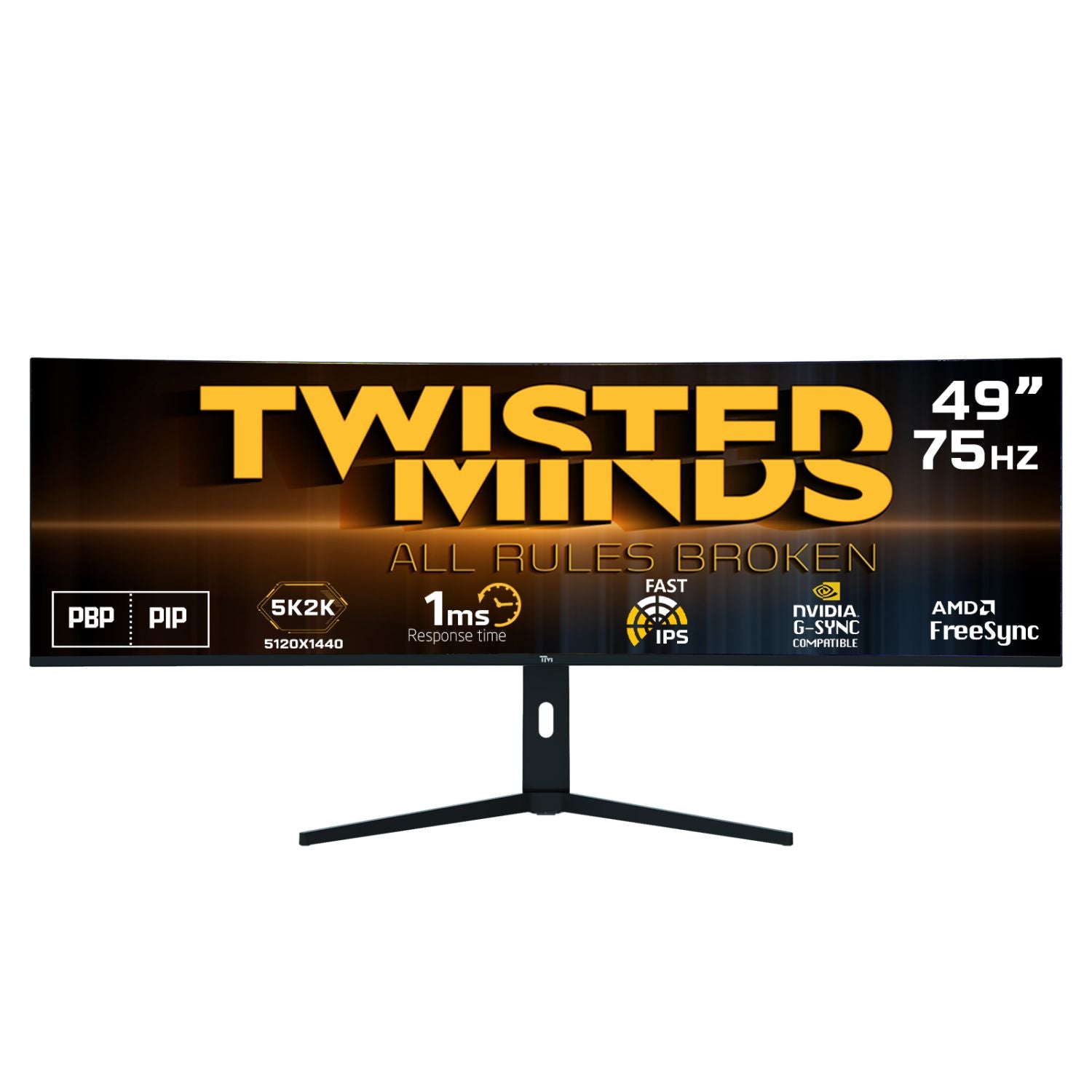 Twisted Minds Curve Gaming Monitor 49 Quot  5k 2k 75hz
