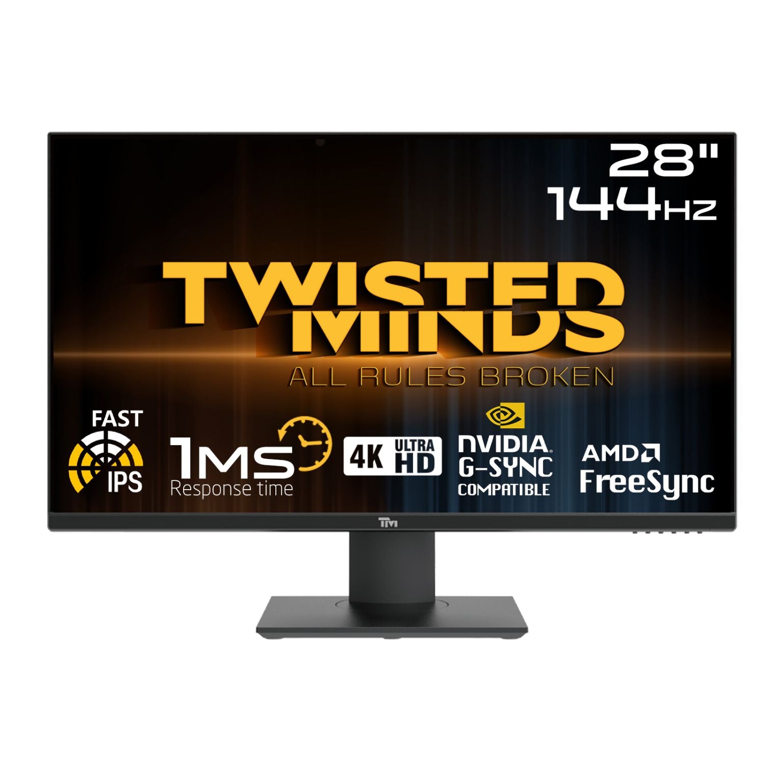 Twisted Minds Flat Gaming Monitor 28 Quot  Uhd 144hz
