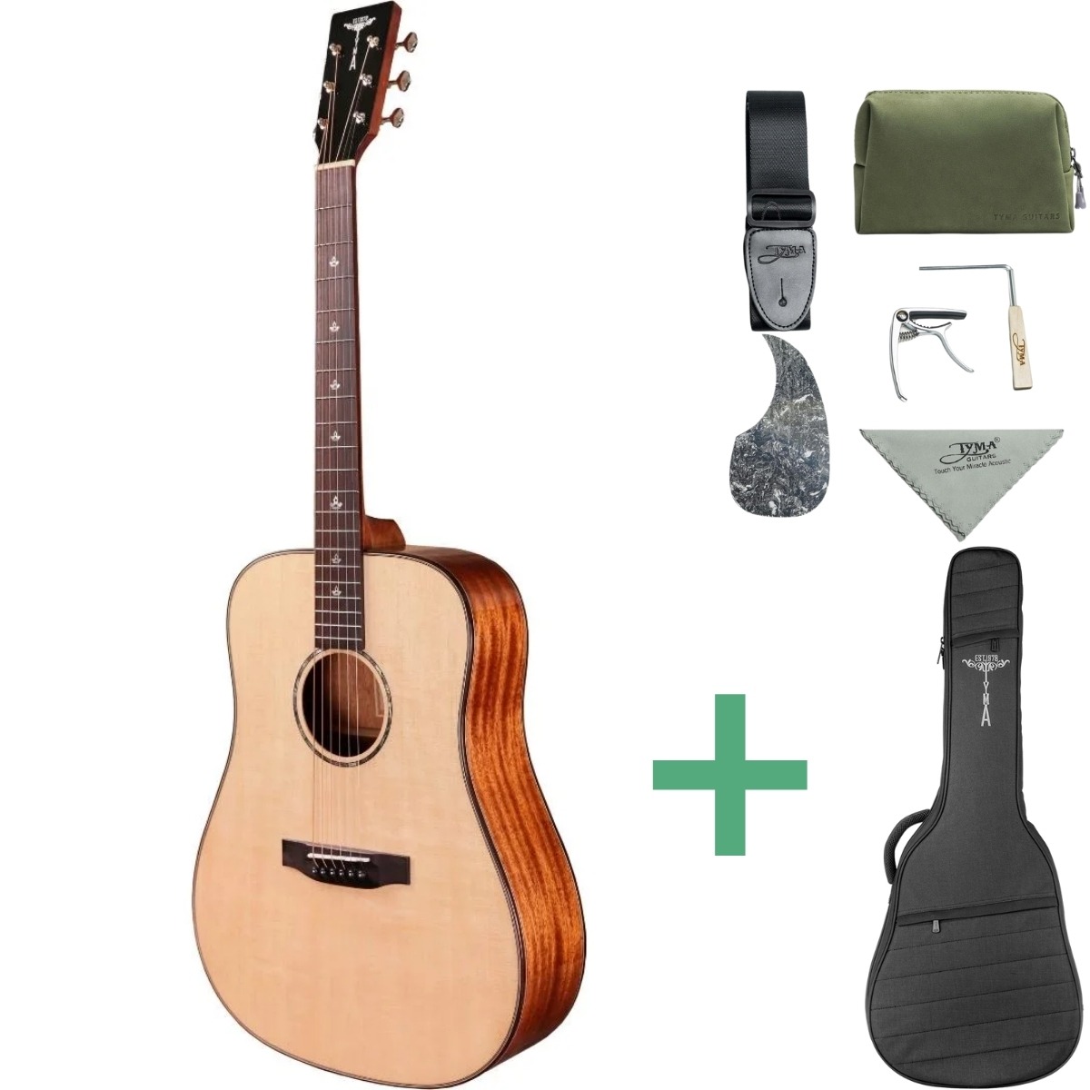 Tyma Td-10e Western-guitar