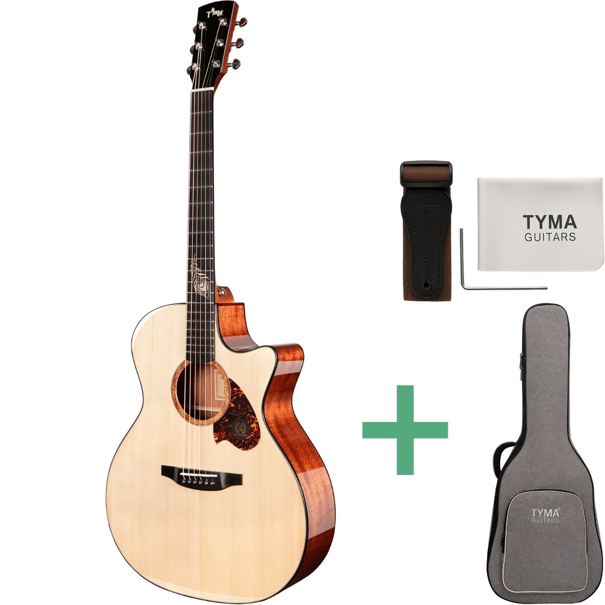 Tyma Tg5e Live Western-guitar Nature