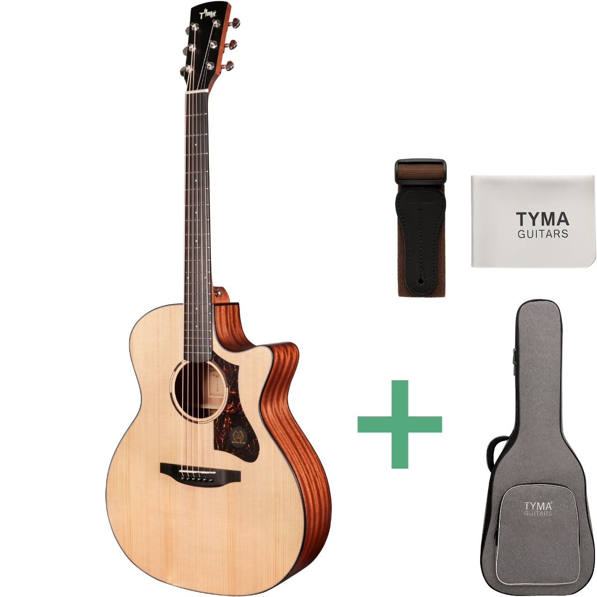 Tyma Tg-2e Western-guitar Nature
