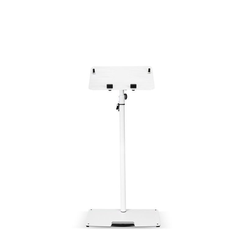 Universal Laptop Stand With Adjustable Holding Pins And Steel Base Gravity