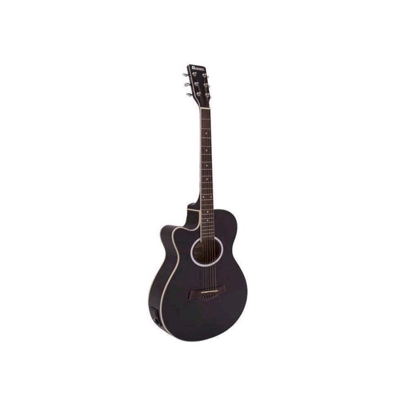 Western Guitar  Venstrehånd  Dimavery Aw-400  Sort