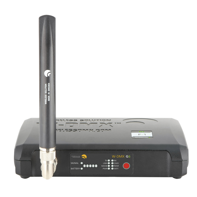 Wireless Solution Blackbox  -  G6 Transceiver  Trådløs Dmx-  Art-net- Og Streaming Acn-sender Og -modtager