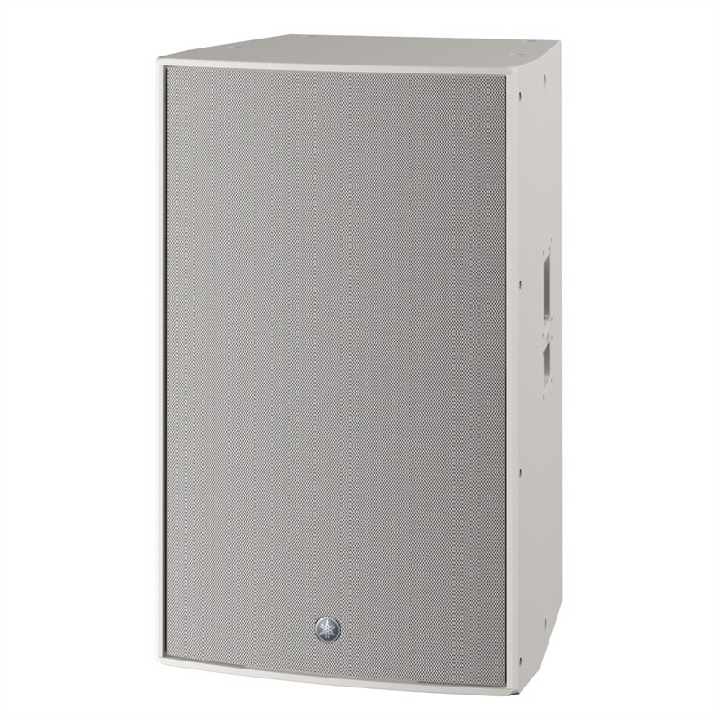 Yamaha Dzr315w  -vejs Aktiv Højttaler På 2000 Watt Med   Quot  Diskant    Quot  Mellemtone Og 15 Quot  Bas  Hvid