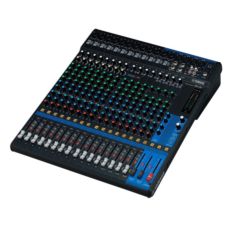 Yamaha Mg20 Pa Mixer Med Fx 16 Mic   20 Line Inputs  12 Mono     Stereo    Group
