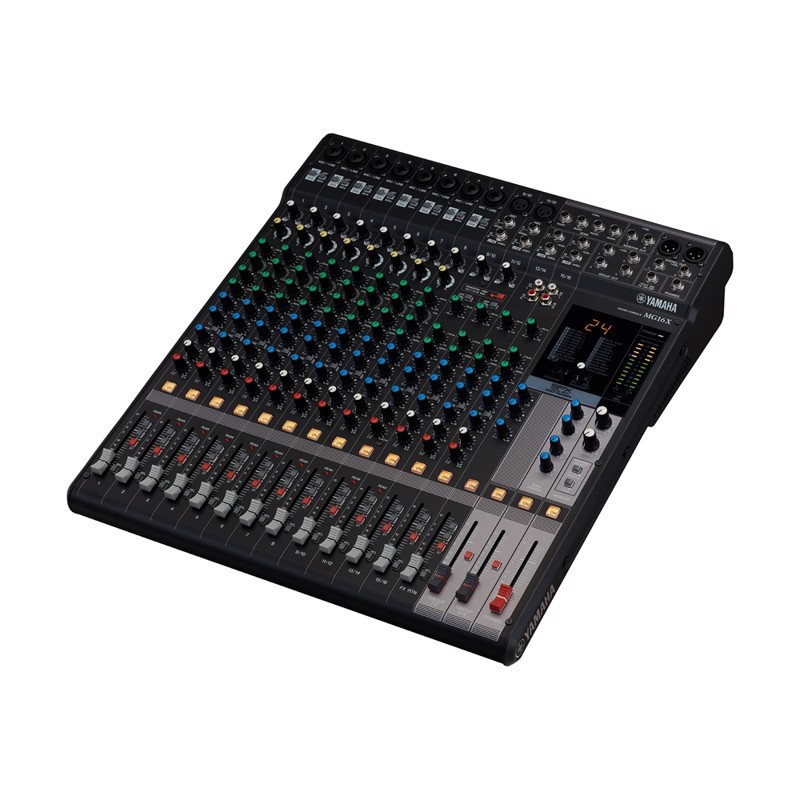 Yamaha Mg16x Pa Mixer Med Fx 10 Mic   16 Line Inputs    Mono     Stereo    Group