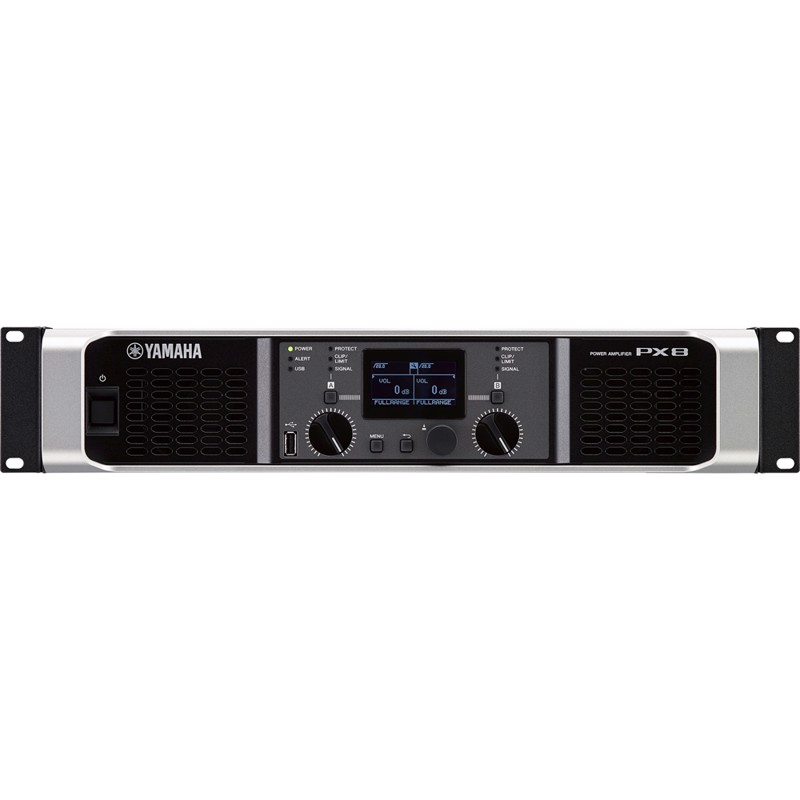 Yamaha Px8 2x 1050w At    Peq  Crossover  Filters  Delay  And Limiter