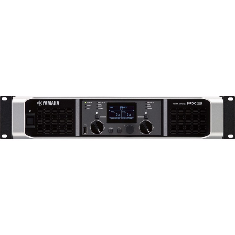 Yamaha Px3 2x 500w At    Peq  Crossover  Filters  Delay  And Limiter