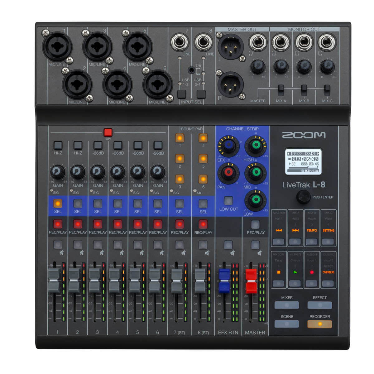 Zoom Livetrak  -  Harddisk-recorder   Audio Interface