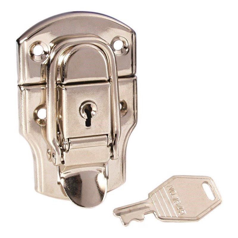 Adam Hall Drawbolt Medium Nickel-plated Lockable 1908