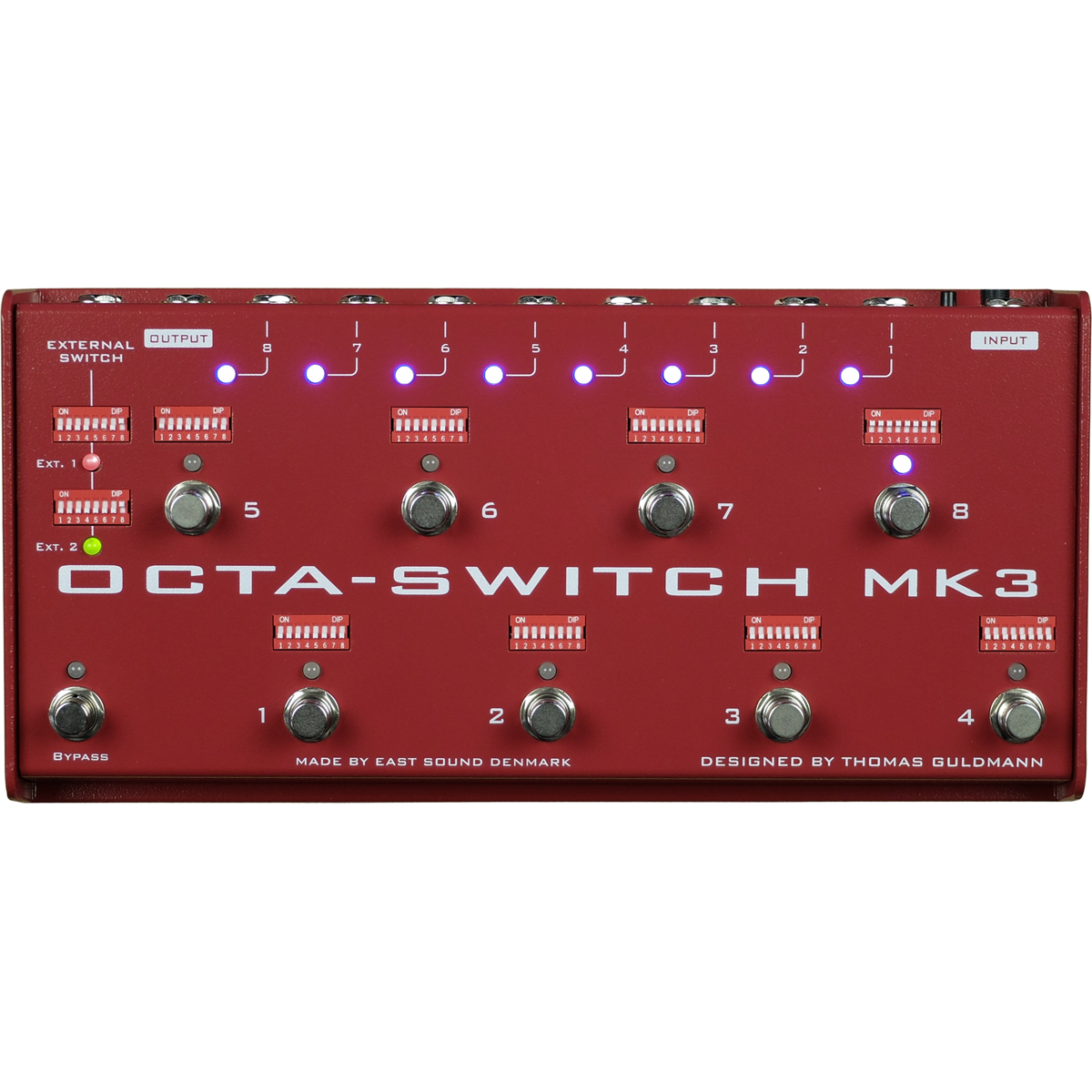 Carl Martin Octaswitch Mk3 Guitar-effekt-pedal