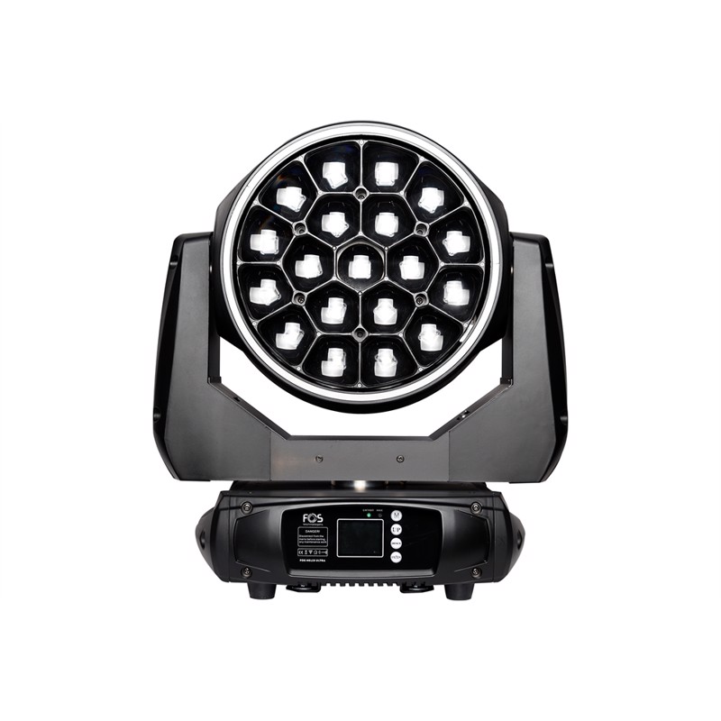 Fos Helix Ultra  19x 40 Watt Main Leds    In   Rgbw  With Zoom  Multibeam  Pixel Effect  And Front Rgb Ring