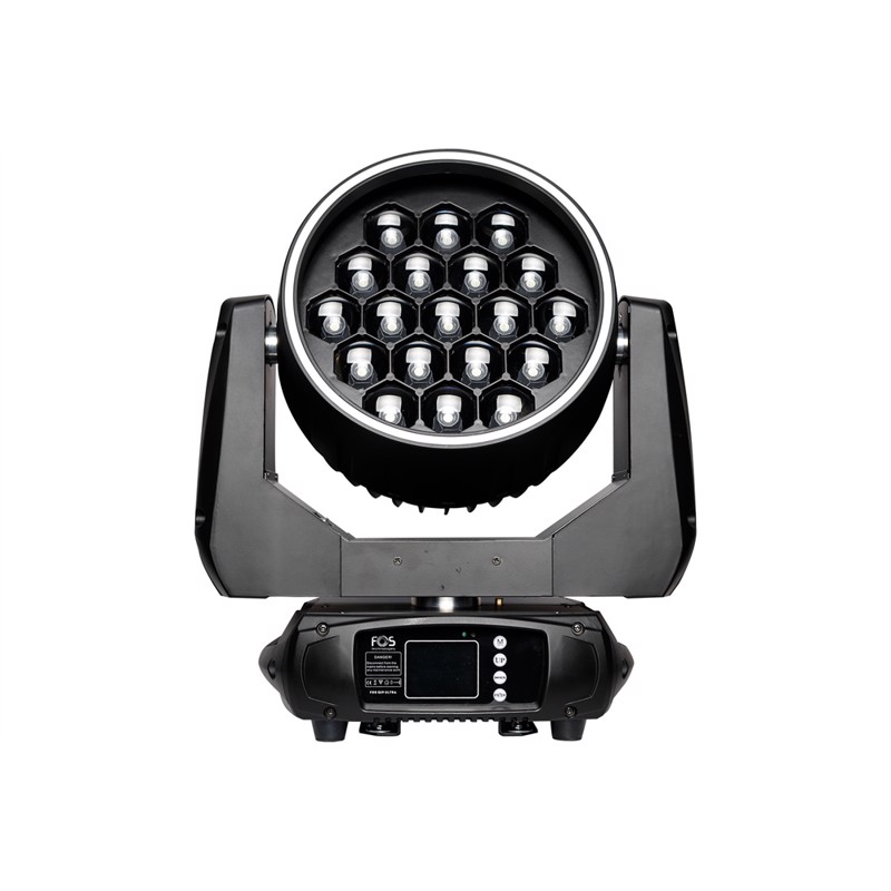 Fos Q19 Ultra  19x 40 Watt Main Leds    In   Rgbw  Zoom   To 60 Degrees