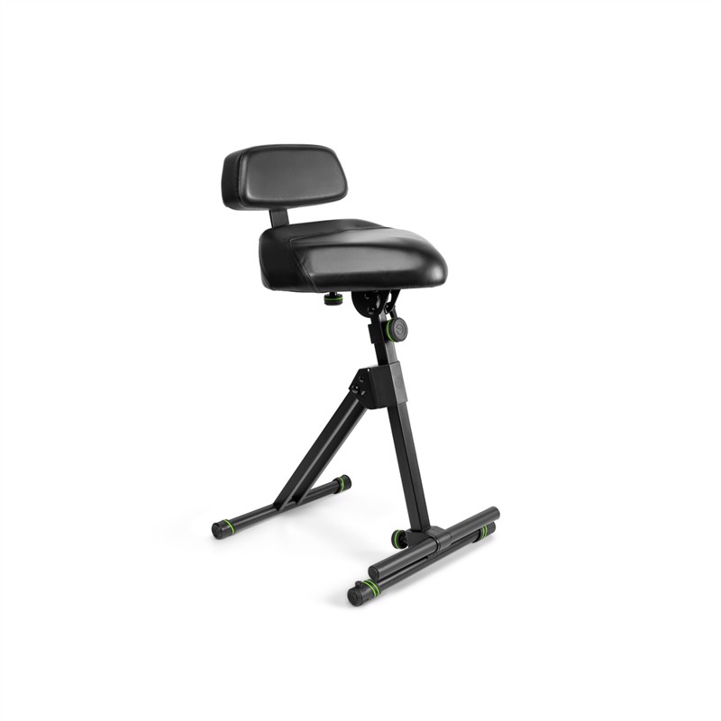 Gravity Fm Seat1 Br Height Adjustable Stool With Foot And Backrest