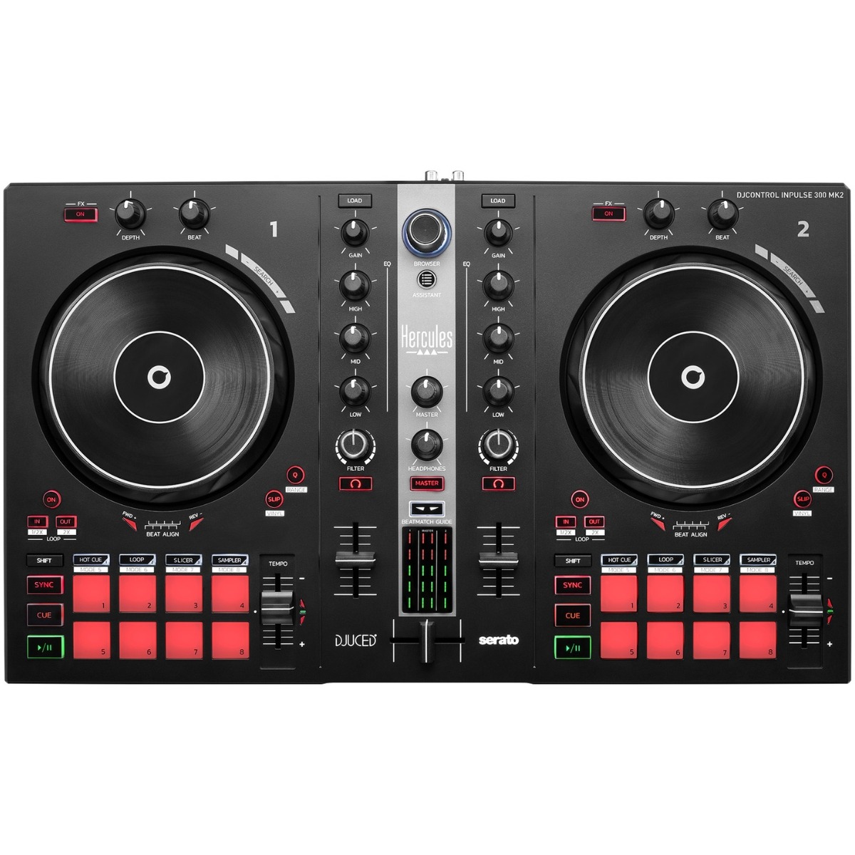 Hercules Djcontrol Inpulse 300 Mk2 Dj Controller