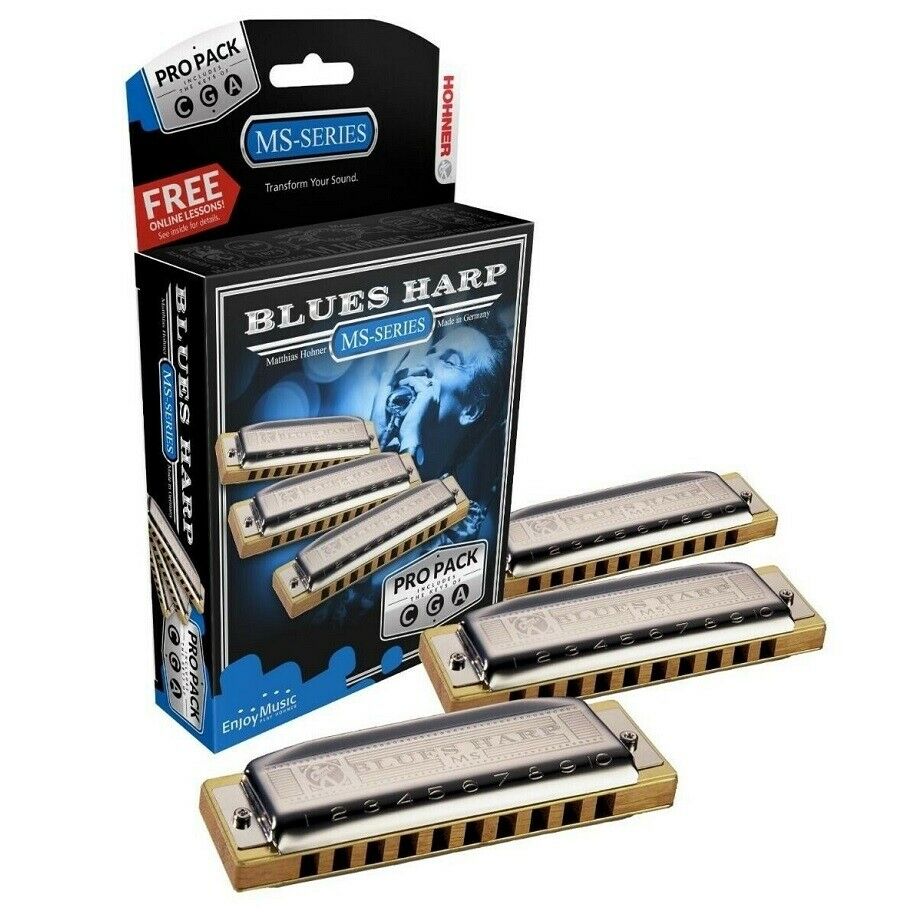 Hohner 532 20 Pro Harp Ms Propack Mundharpe Sæt