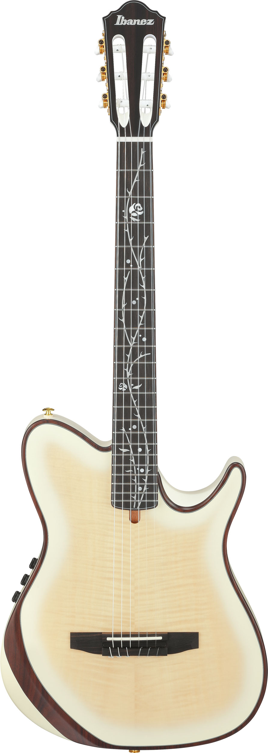 Ibanez Tod100fmn-tmm Tim Henson Klassisk Thin Guitar Med Pickup Og Taske Toasted Marshmellow Matte