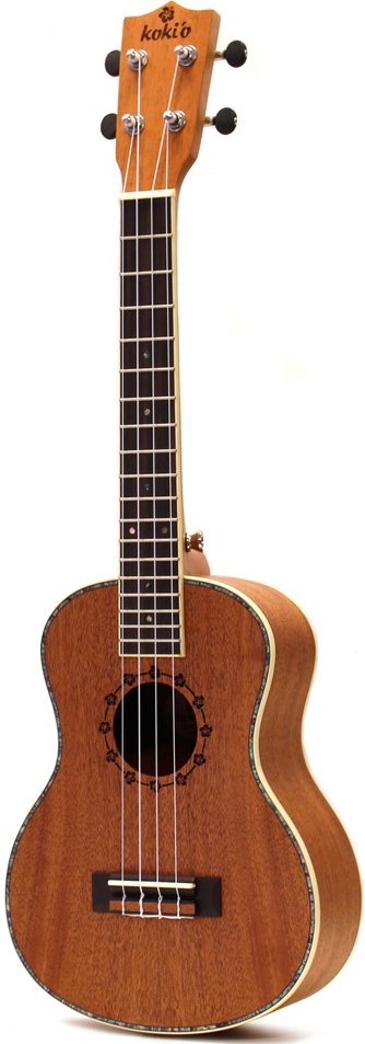 Kokio  -smhlmh-  Mahogni Tenor Ukulele Inkl  Litecase