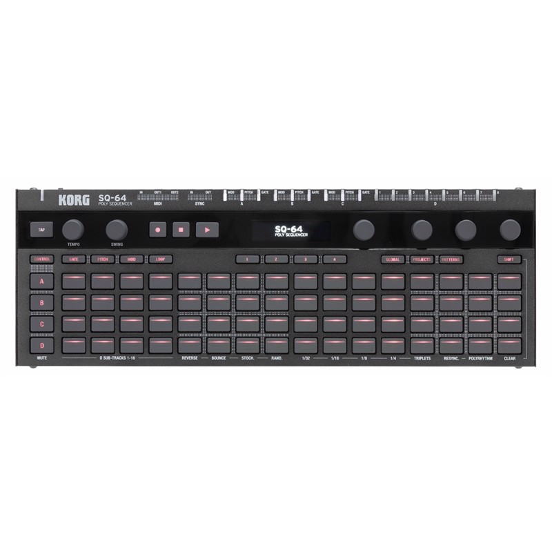 Korg Sq-64 Poly Sequencer   New Generation In Hardware Sequencing
