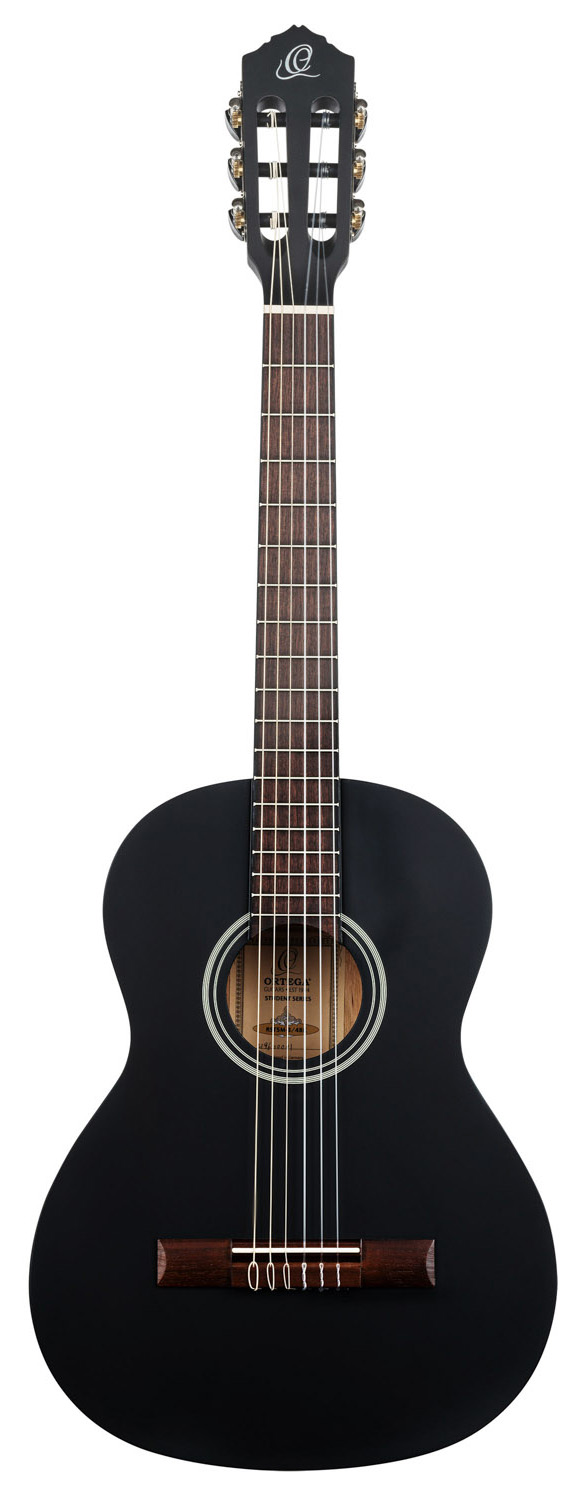 Ortega Rst5 Klassisk Spansk Guitar     Satin Black Demo