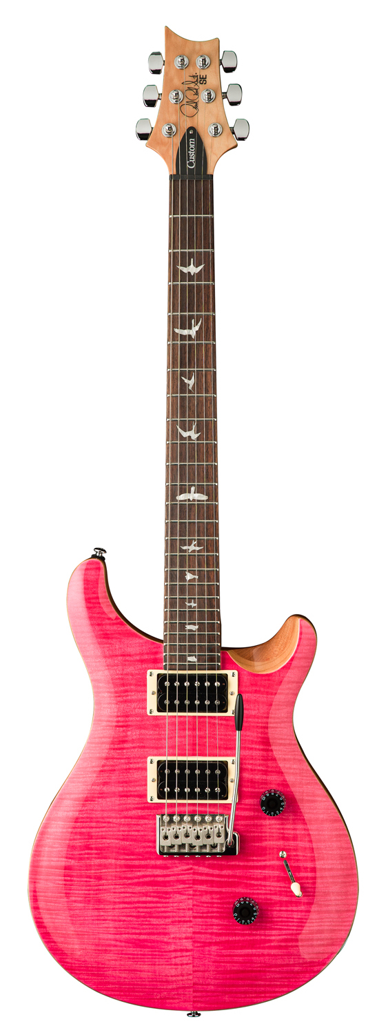 Prs Se Custom 24 Bonnie Pink El Guitar Inkl Gigbag