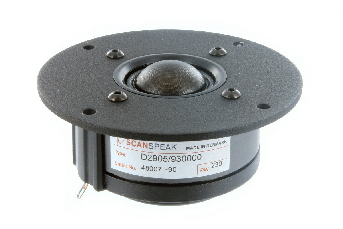 Scan-speak Classic Soft Dome Diskant D2905 930000 Sæt Højtydende Lyd