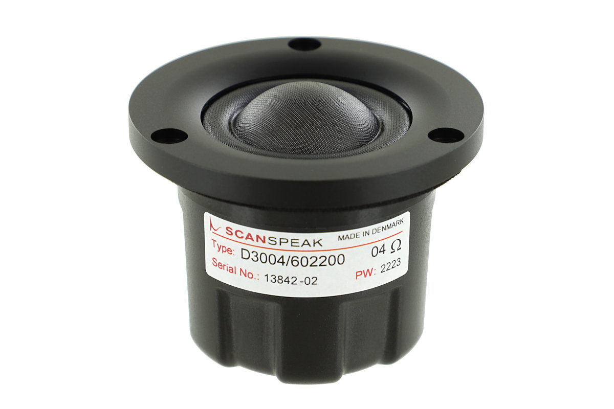 Scan-speak D3004 602200  8211  Kompakt 26 Mm Illuminator Tekstildome Diskant