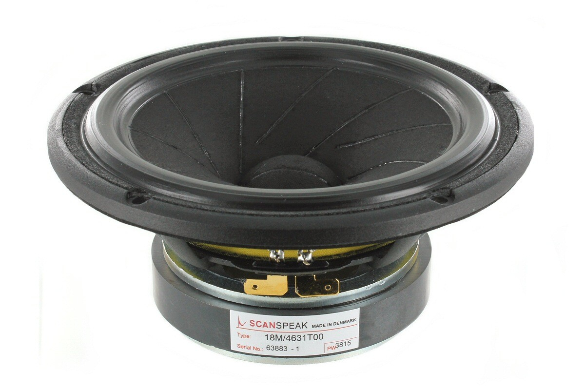 Scan-speak Revelator   Quot  Mellemtonehøjttaler 18m 8631t00 2stk Set