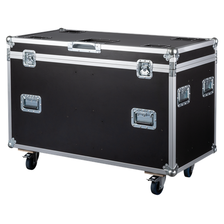 Showtec Case For 2x Showtec Goliath Penn Elcom Hardware And Swivel Wheels With Brake