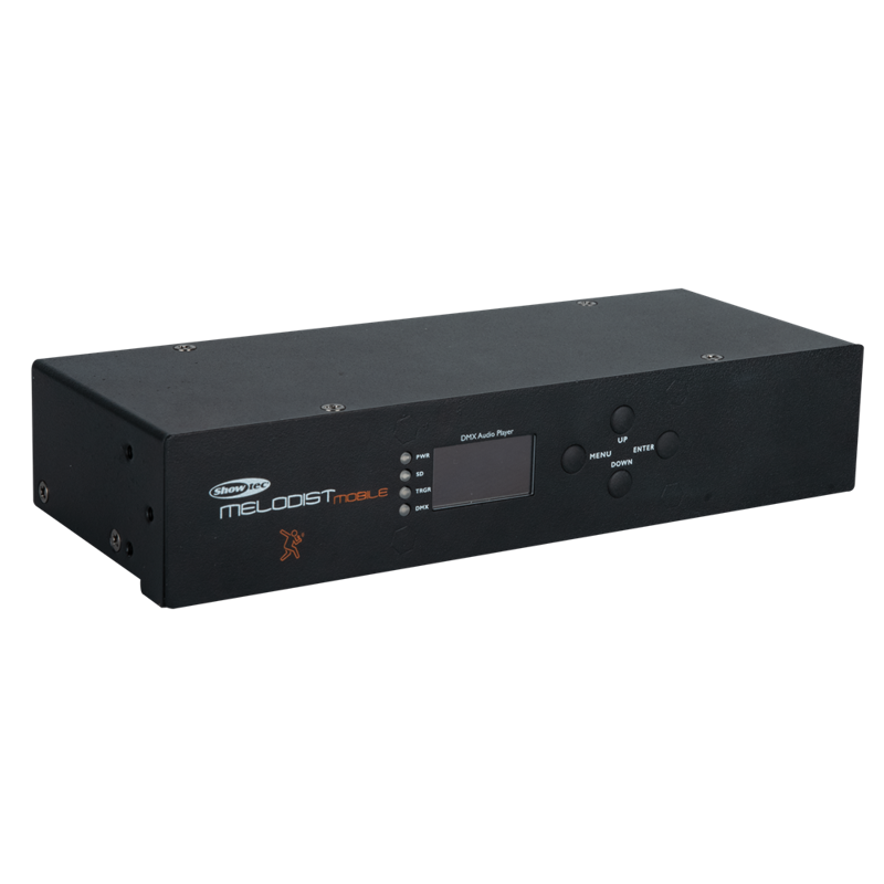 Showtec Melodist Mobil Dmx-kontrollerbar Wav-afspiller