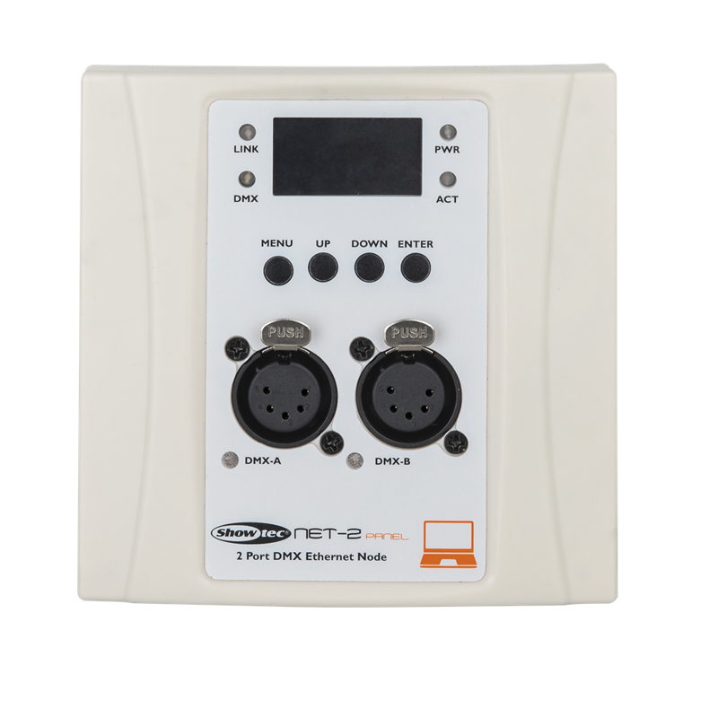 Showtec Net-  Panel  -pin Hvidt Kabinet