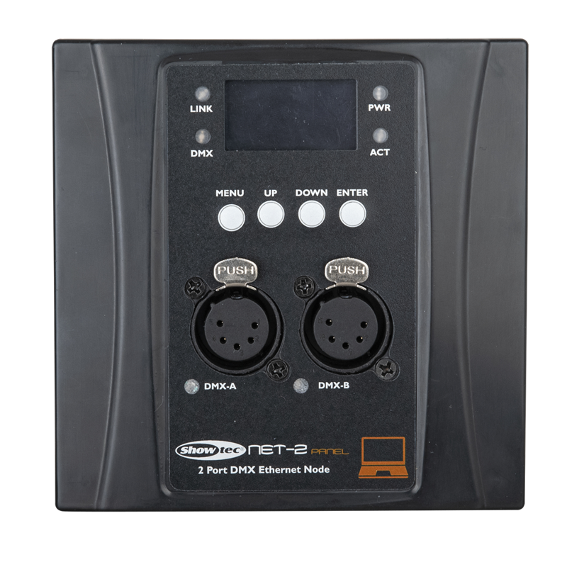 Showtec Net-  Panel  -pin Sort Hus