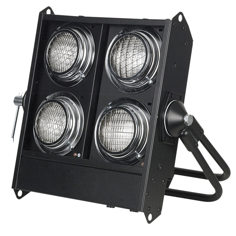 Showtec Stage Blinder   Dmx Sort 4x650 Watt