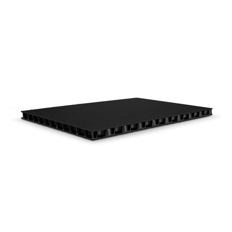 Solidlite Pp Black Black 10   Mm  2500   1250 Mm Adam Hall Hardware