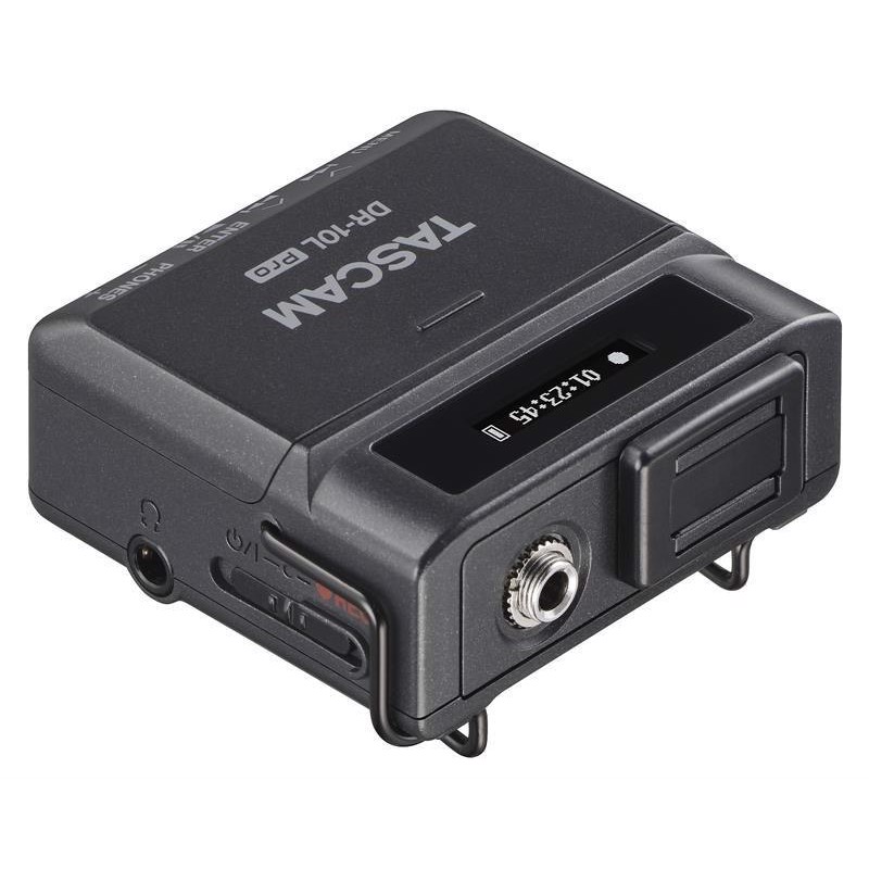 Tascam Dr-10l Pro Recorder Med Lavalier Mikrofon  Sort