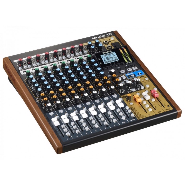Tascam Model 12  Analog Mixer   Digital 12 Track Recorder