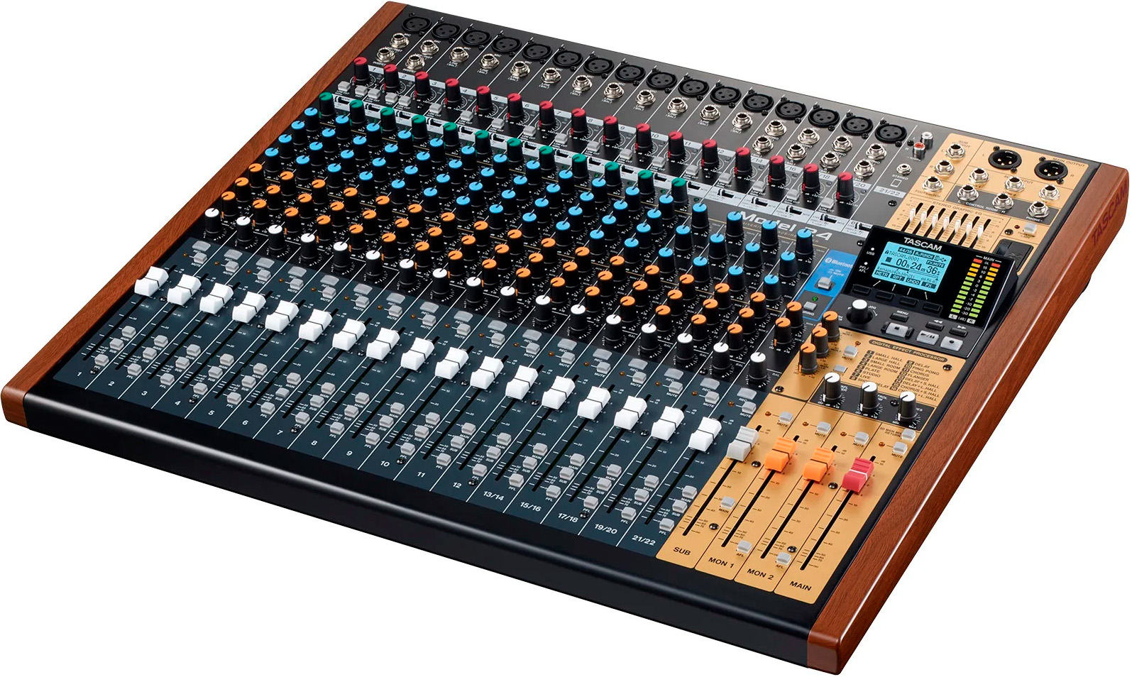 Tascam Model 24 Mixer Med Digital Multitrack Optager