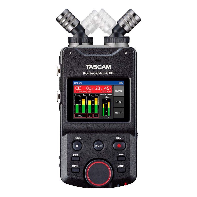 Tascam Portacapture X6 Transportabel Multitrack Recorder