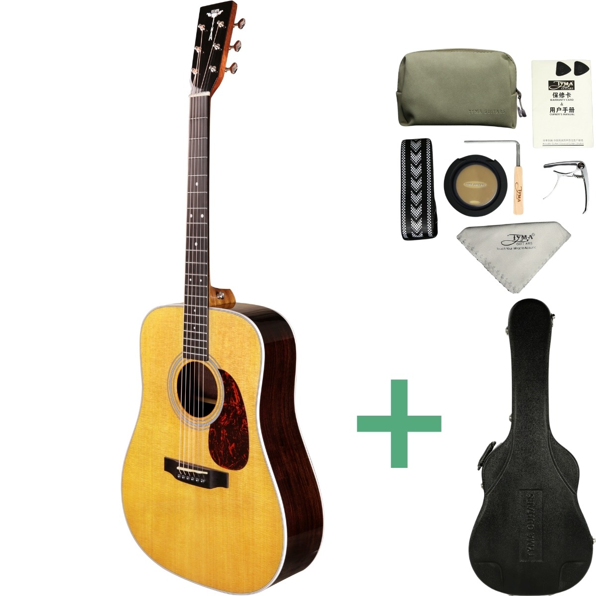 Tyma Td-28e Western-guitar