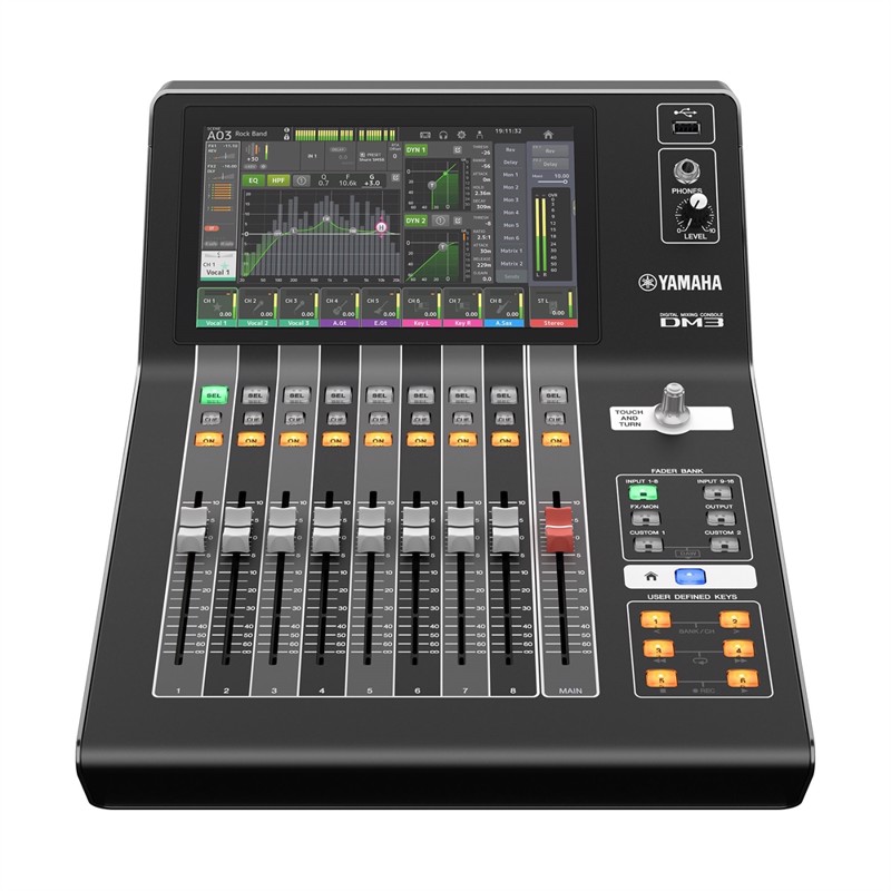 Yamaha Dm3 Digital Mixer  16     St    Fx Return    Aux    Mtrx    Fx  Dante Version